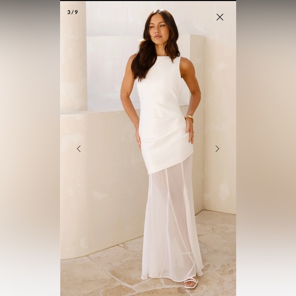 Hello Molly MODERN ART MAXI DRESS - Picture 3 of 9